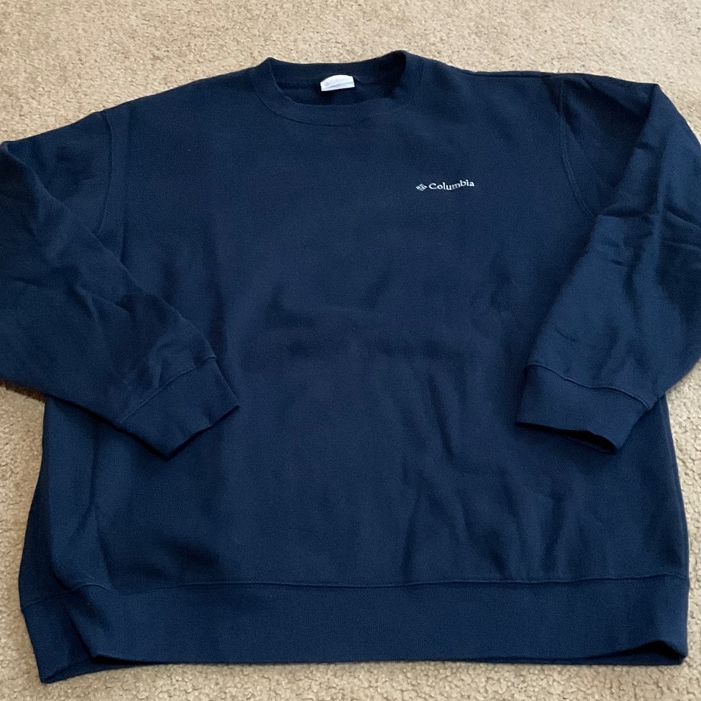 Columbia Men's Deep Blue Crewneck Sweatshirt